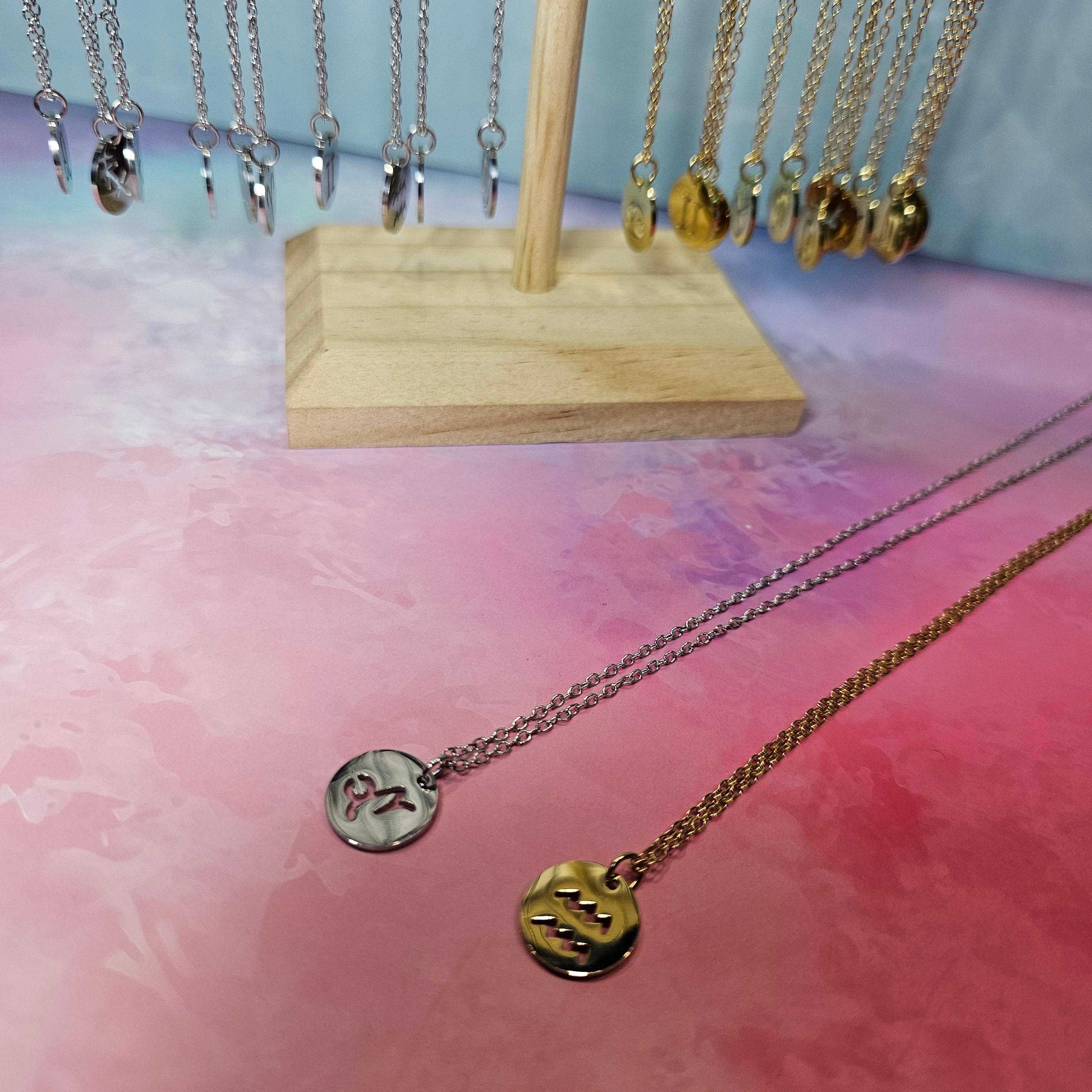 Sternzeichen Kette Silber