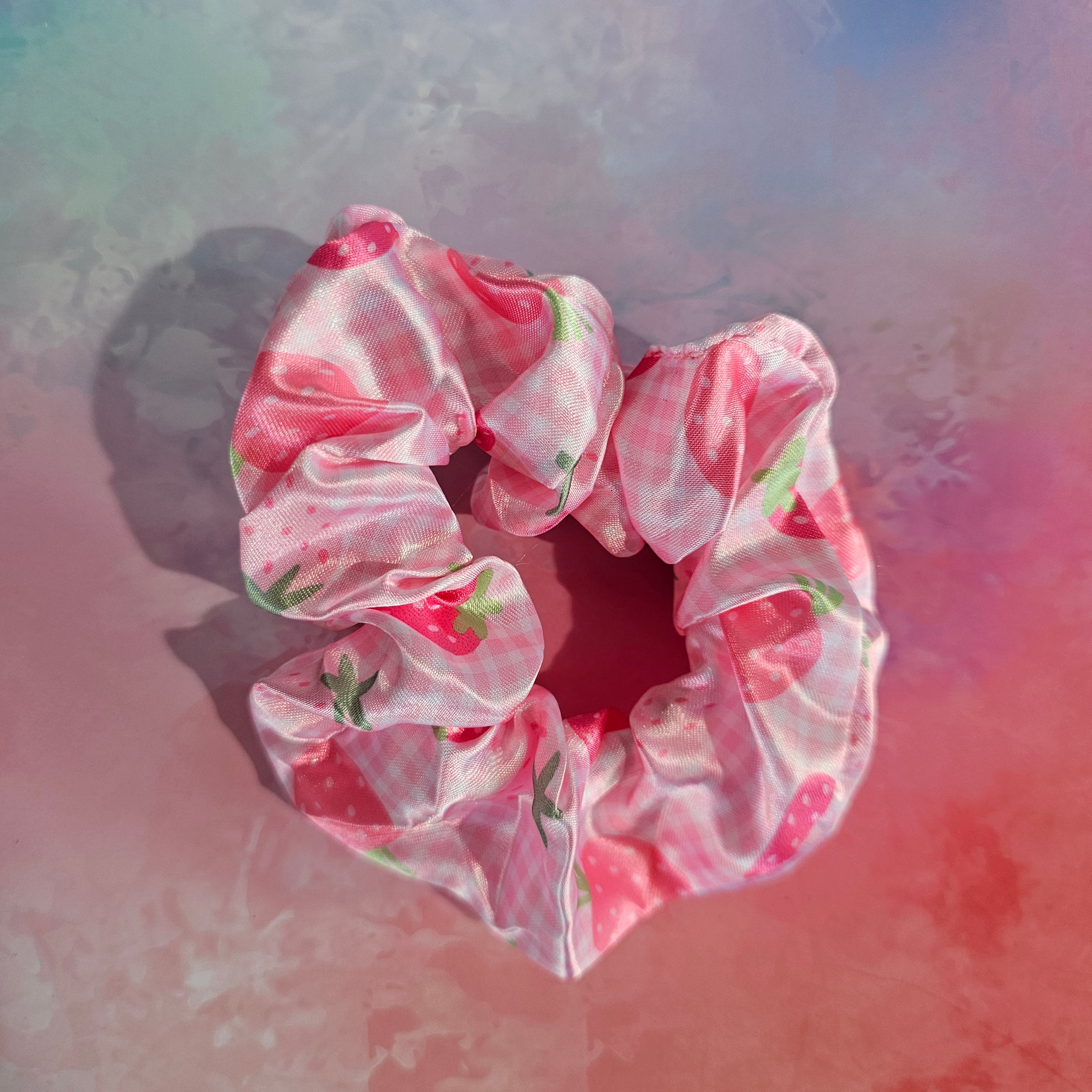 Scrunchie strawberry