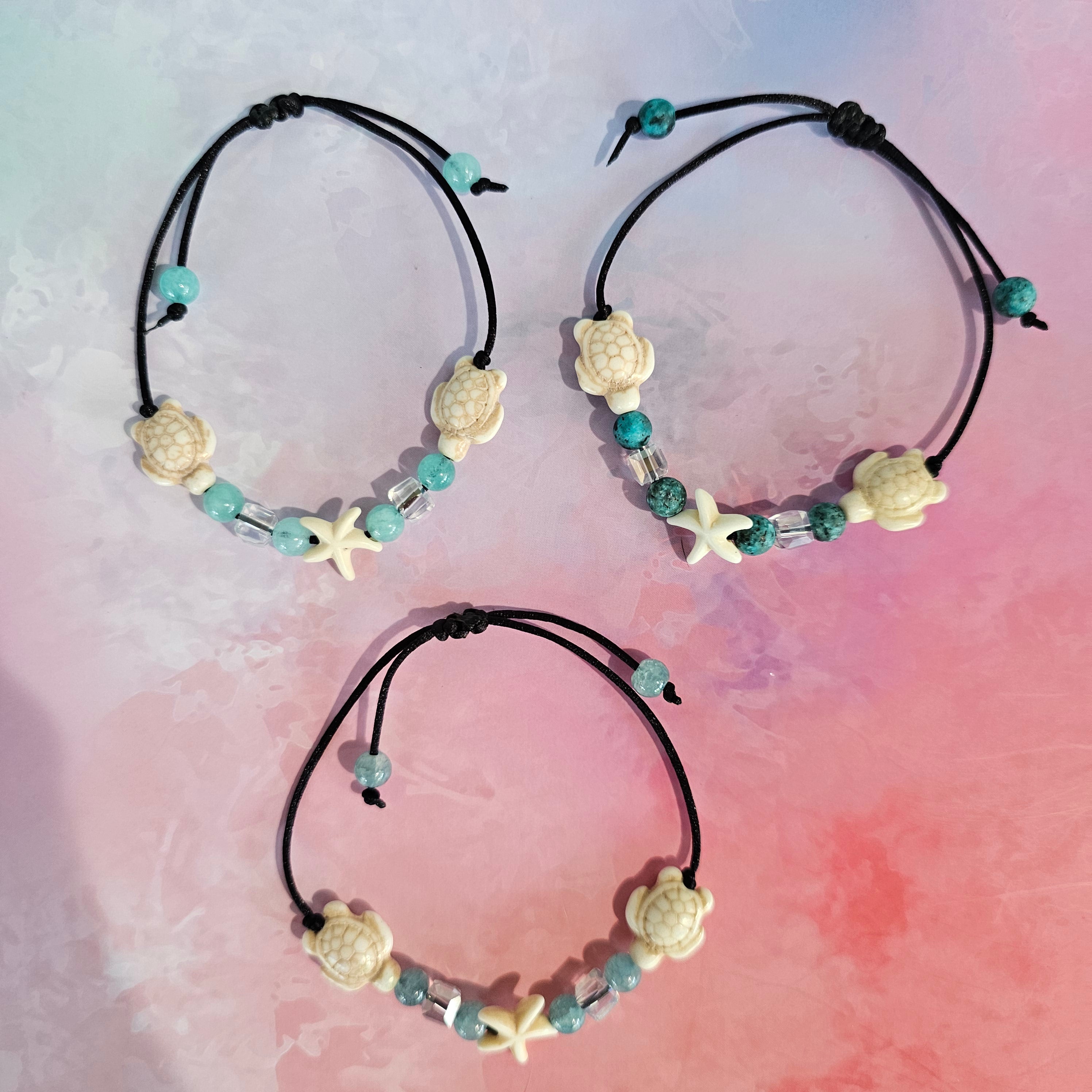 Armband blue beach light