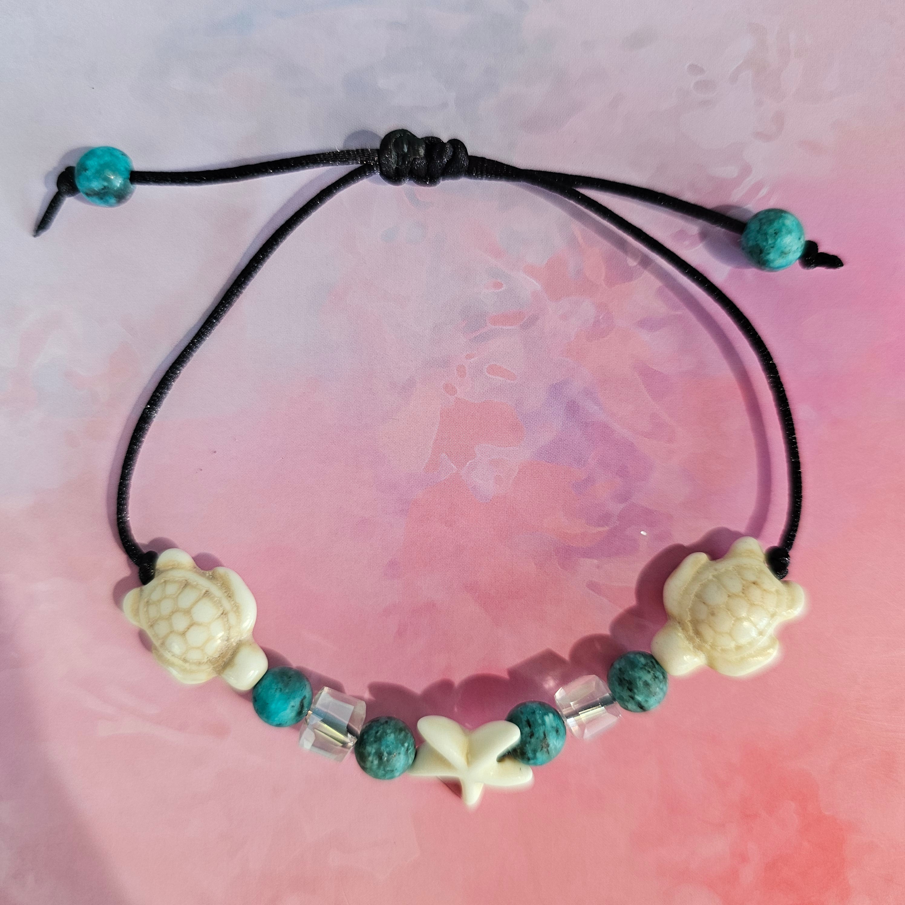 Armband blue beach light