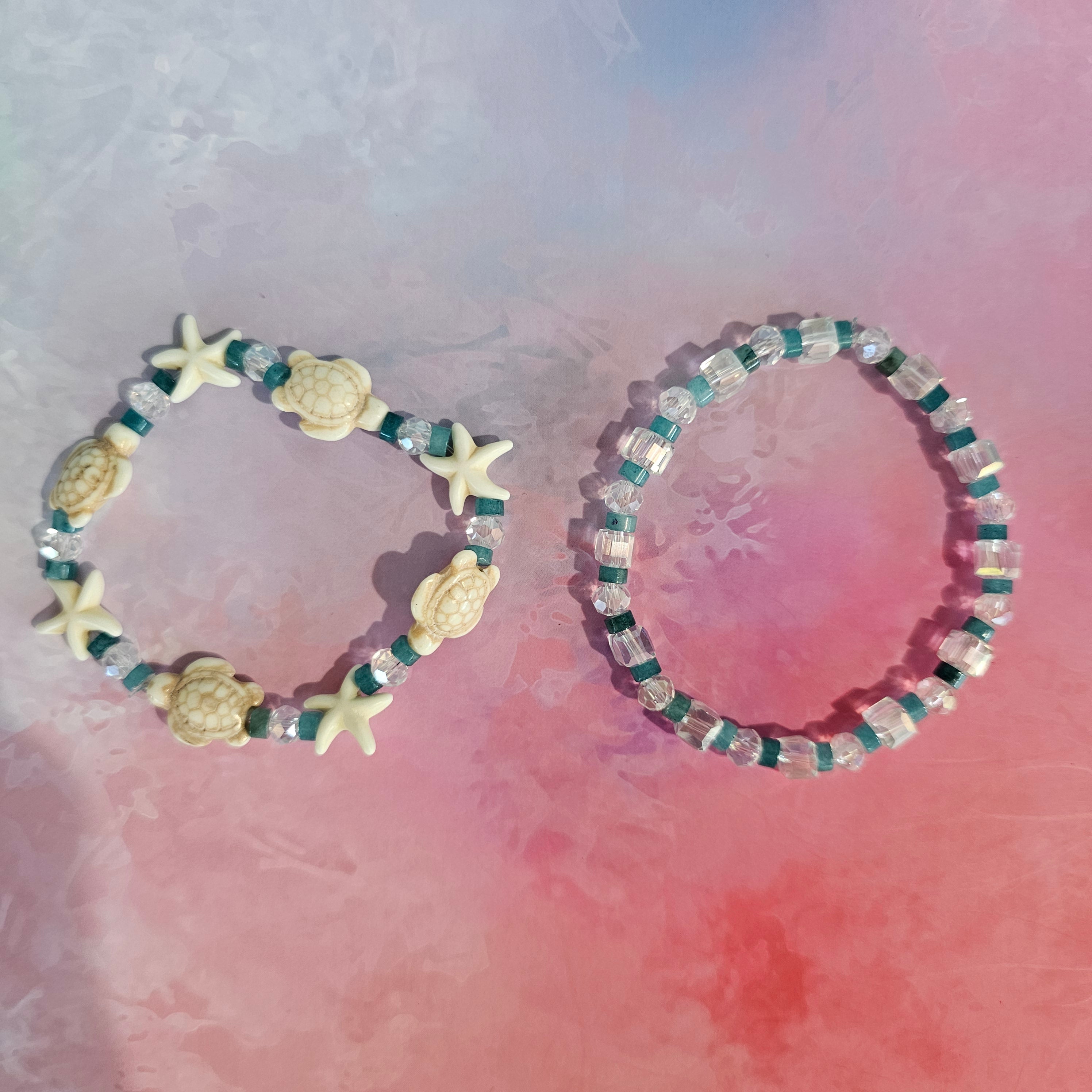 Armband blue beach