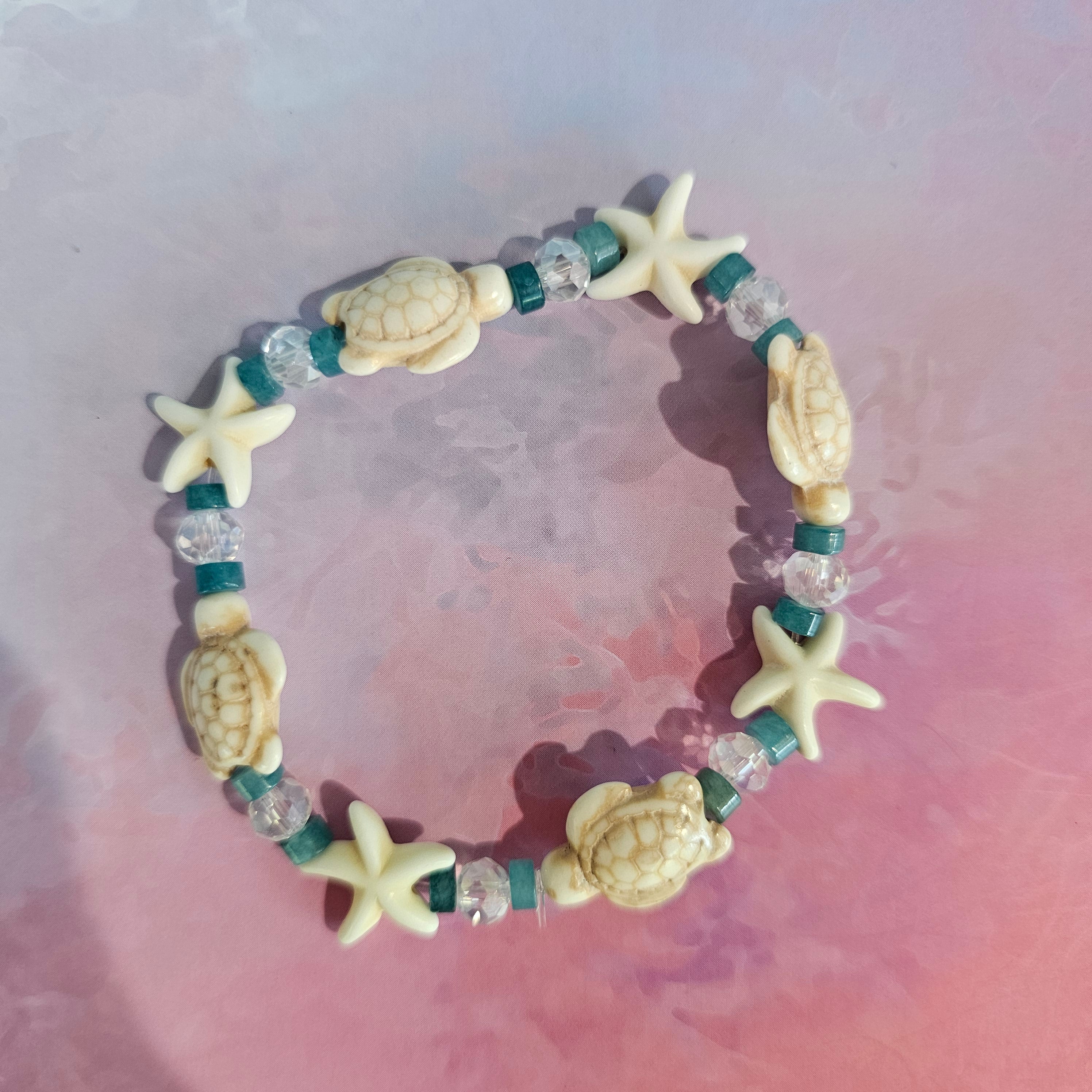 Armband blue beach
