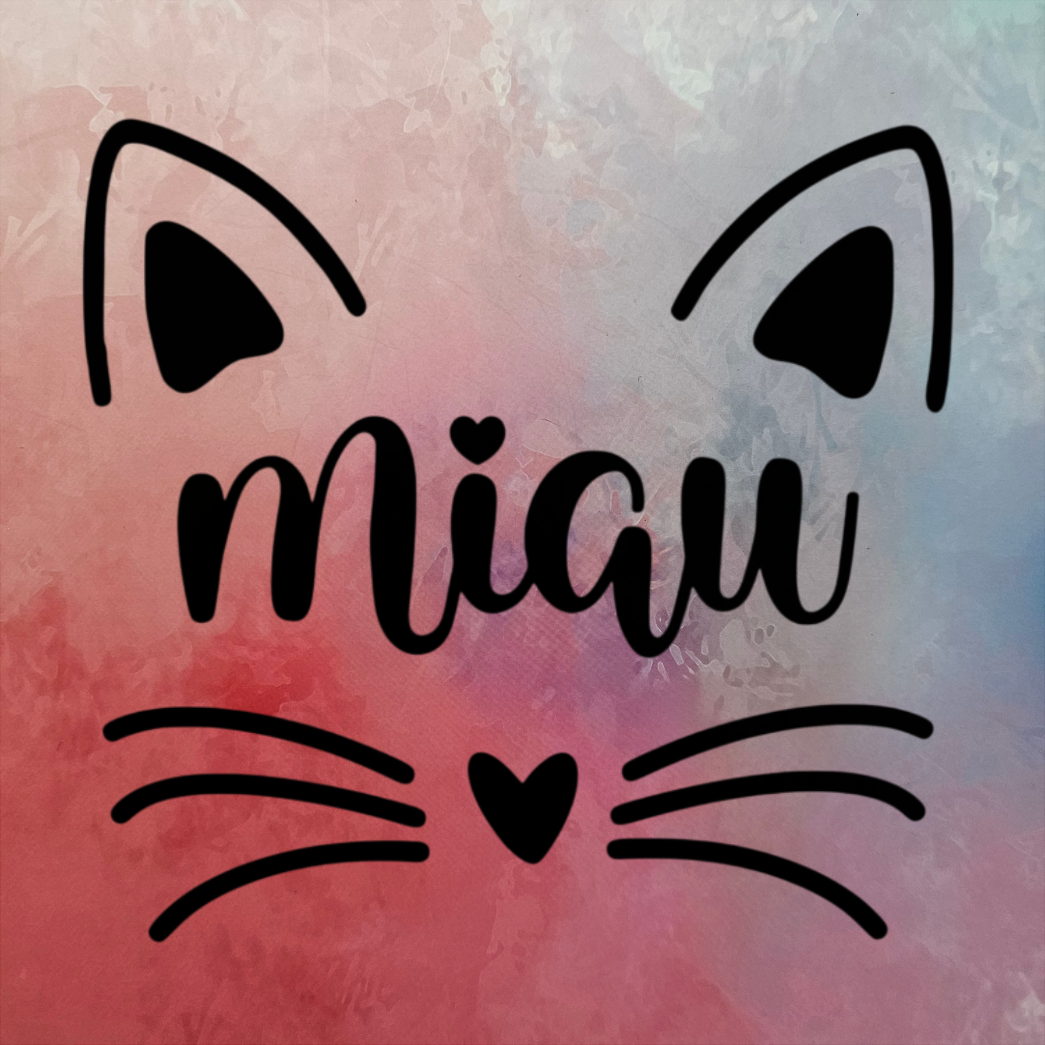 ⭐ Personalisierung Motiv cat