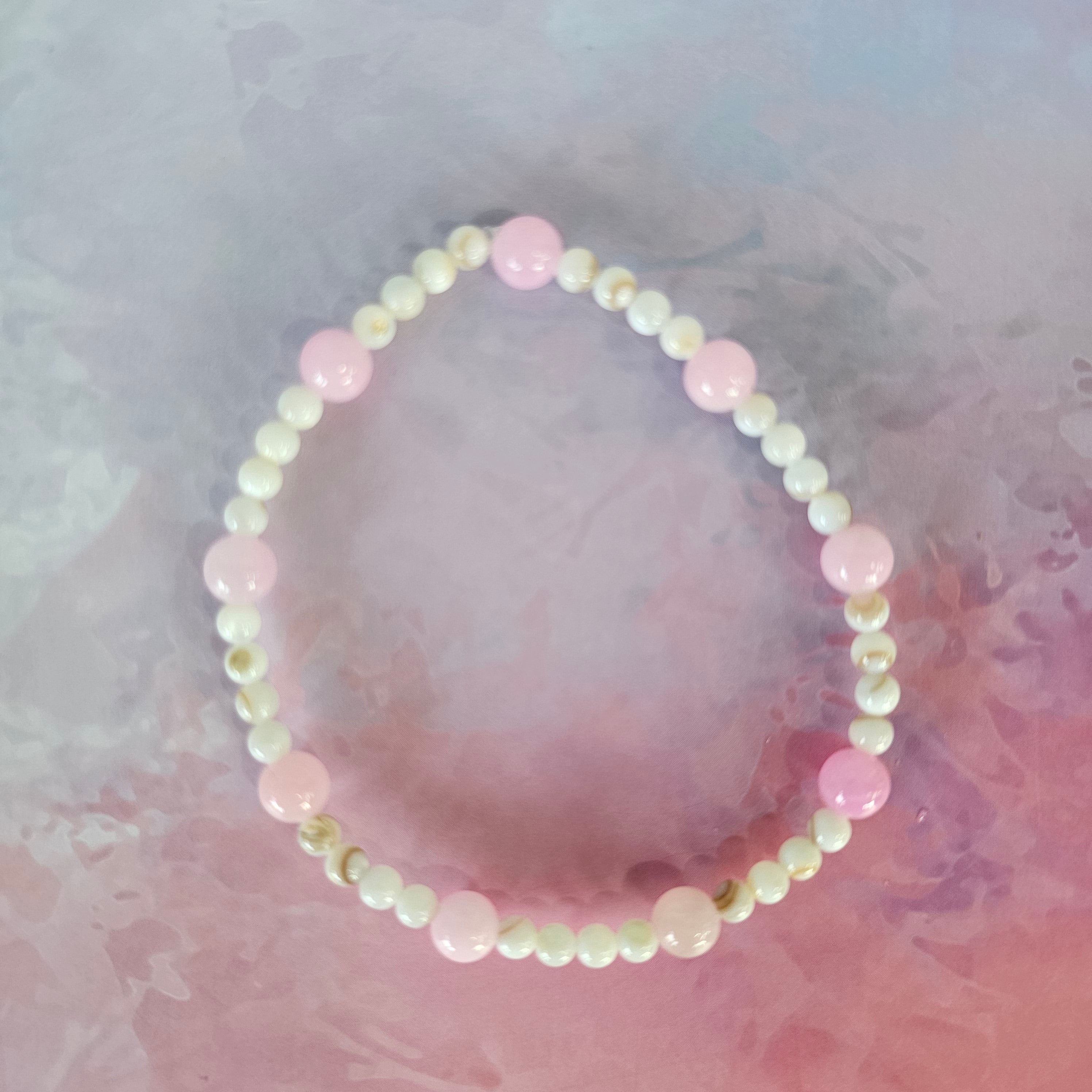 Armband pink beach